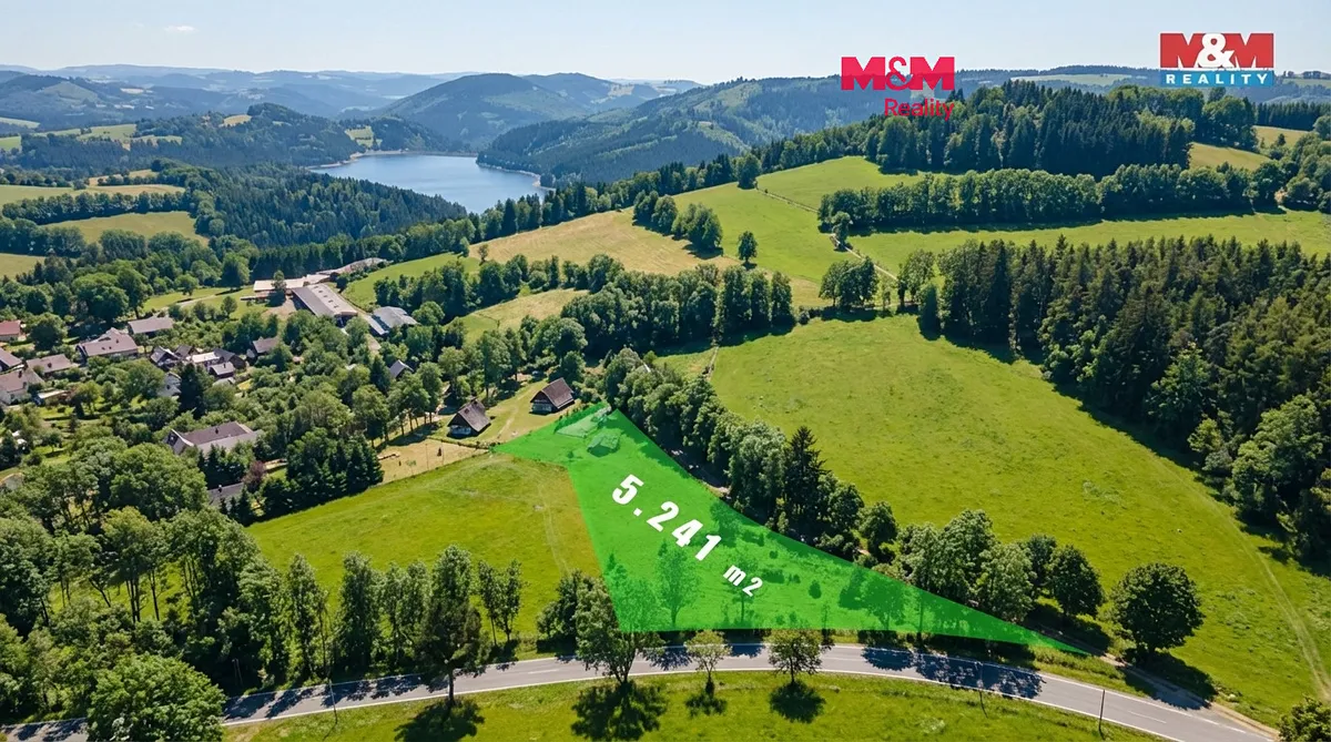 Prodej stavebního pozemku 5241 m²